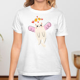 Valentine's Day T-Shirts Couple Love Print Sweet Style