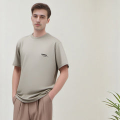 Men T Shirts Retro Short Sleeve T-shirt Men's Loose