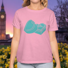 Valentine's Day T-Shirts Couple Love Print Sweet Style