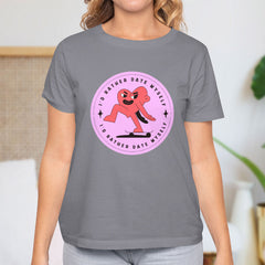 Valentine's Day T-Shirts Couple Love Print Sweet Style