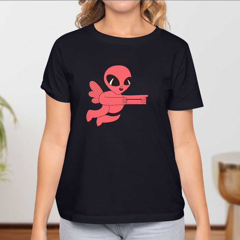 Valentine's Day T-Shirts Couple Love Print Sweet Style