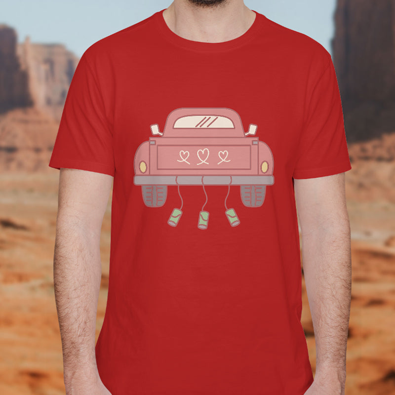 Valentine's Day T-Shirts Couple Love Print Sweet Style