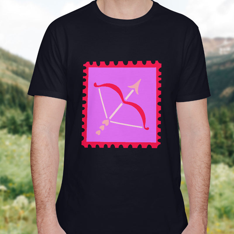 Valentine's Day T-Shirts Couple Love Print Sweet Style