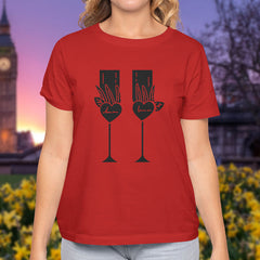 Valentine's Day T-Shirts Couple Love Print Sweet Style