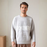 Men Sweater Loose Leisure All-Matching Knitwear