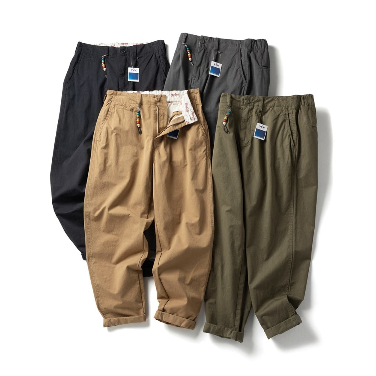 Unisex Sweatpants Retro Loose Casual Pants for Men