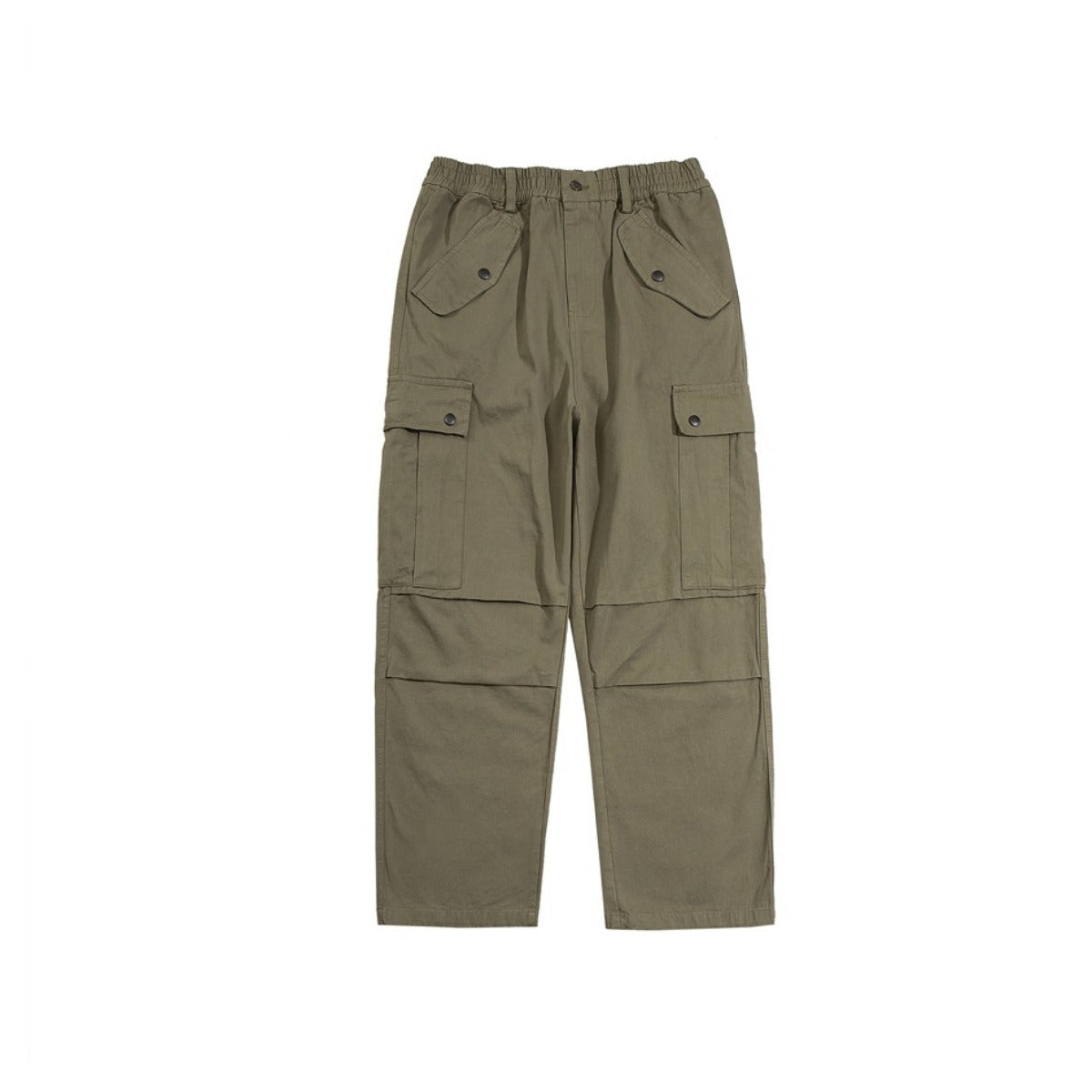 Unisex Sweatpants Autumn Retro Multi-Pocket