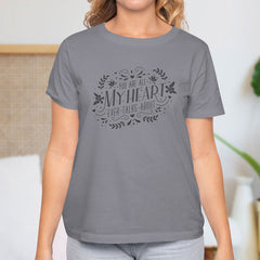 Valentine's Day T-Shirts Couple Love Print Sweet Style