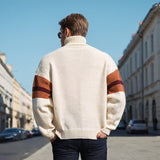 Men Sweater Autumn and Winter Turtleneck Sweater Men