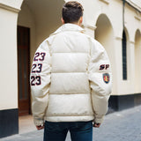 Men Jacket Cotton-Padded Jacket Men's Winter Loose