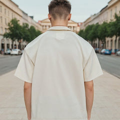 Unisex Polo Shirt Short Sleeve Men Summer