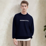 Men Sweater Autumn and Winter round Letters