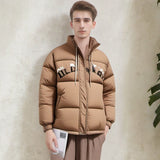 Men Jacket Cotton-Padded Coat Men's Winter Leisure