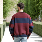 Men Sweater Men's Autumn and Winter Letter Embroidery