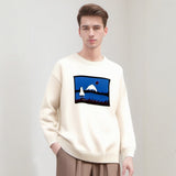 Men Sweater Autumn and Winter round Neck Knitted Sweater