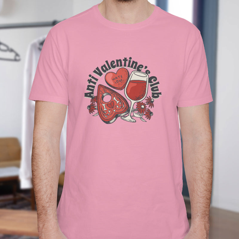 Valentine's Day T-Shirts Couple Love Print Sweet Style