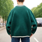 Men Sweater Autumn and Winter Men's Loose Casual