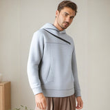 Mens Hooded Zip Sweater Men