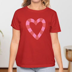 Valentine's Day T-Shirts Couple Love Print Sweet Style