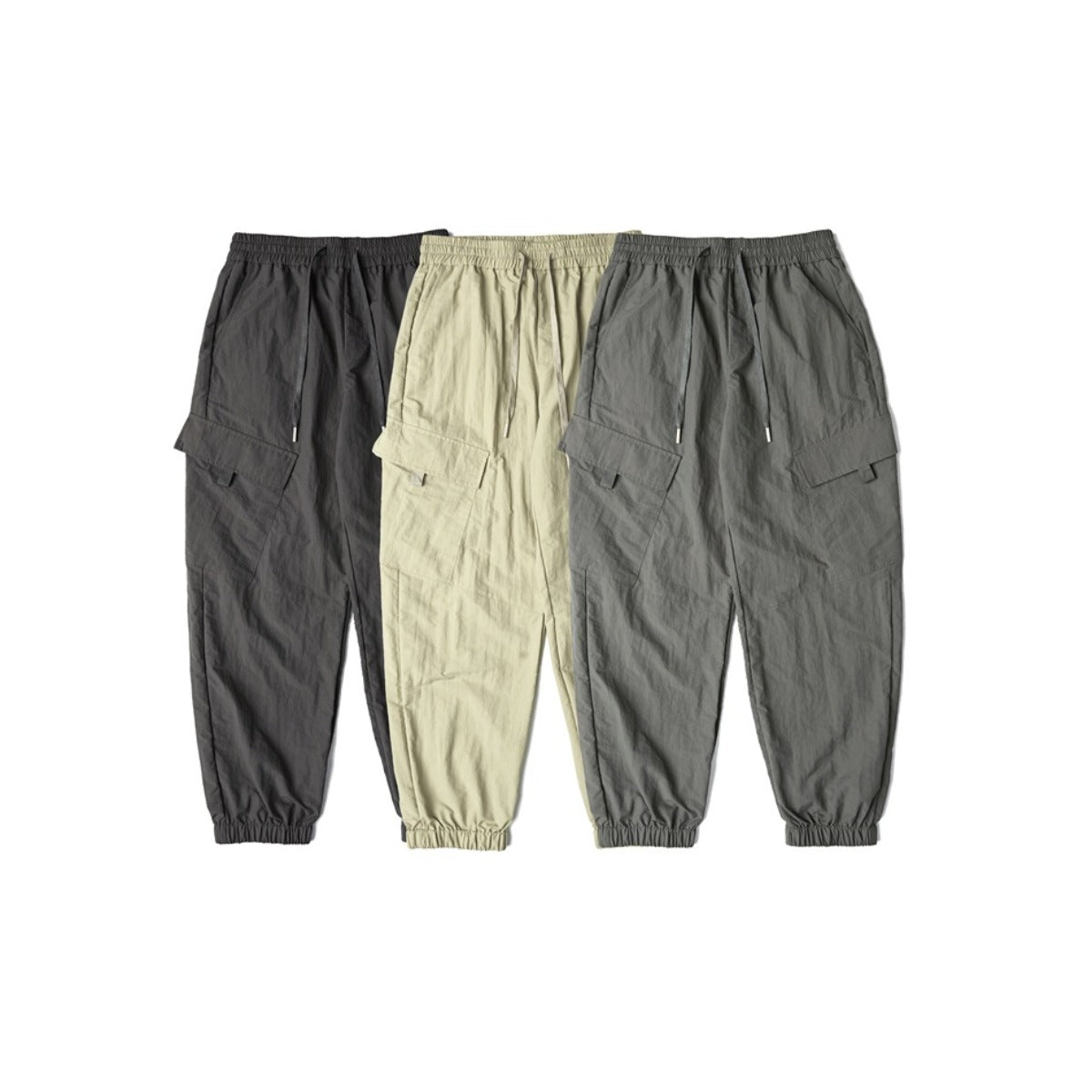 Unisex Sweatpants Pocket Overalls Men's Loose