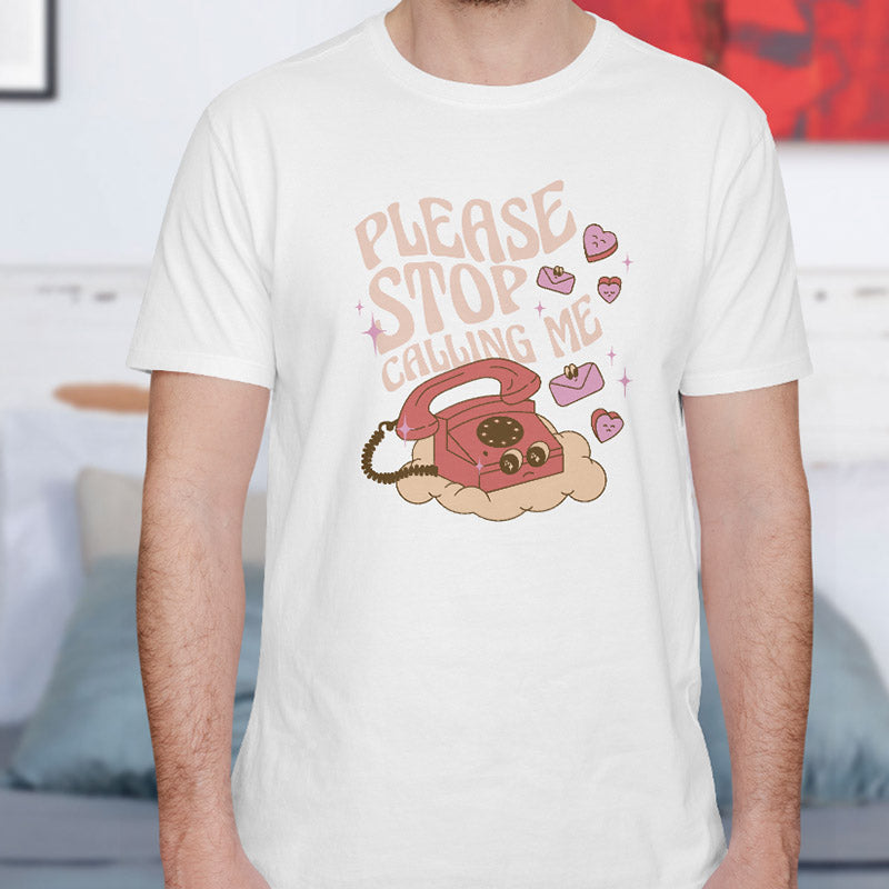 Valentine's Day T-Shirts Couple Love Print Sweet Style