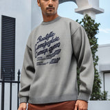 Men Sweater Autumn and Winter Leisure Top