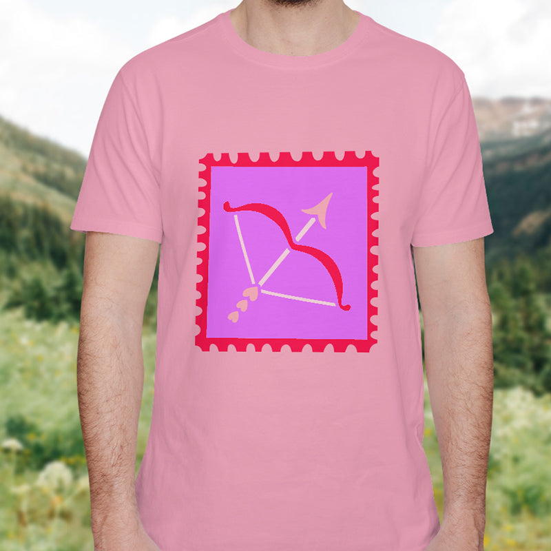 Valentine's Day T-Shirts Couple Love Print Sweet Style
