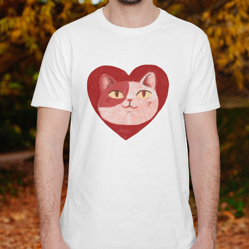 Valentine's Day T-Shirts Couple Love Print Sweet Style