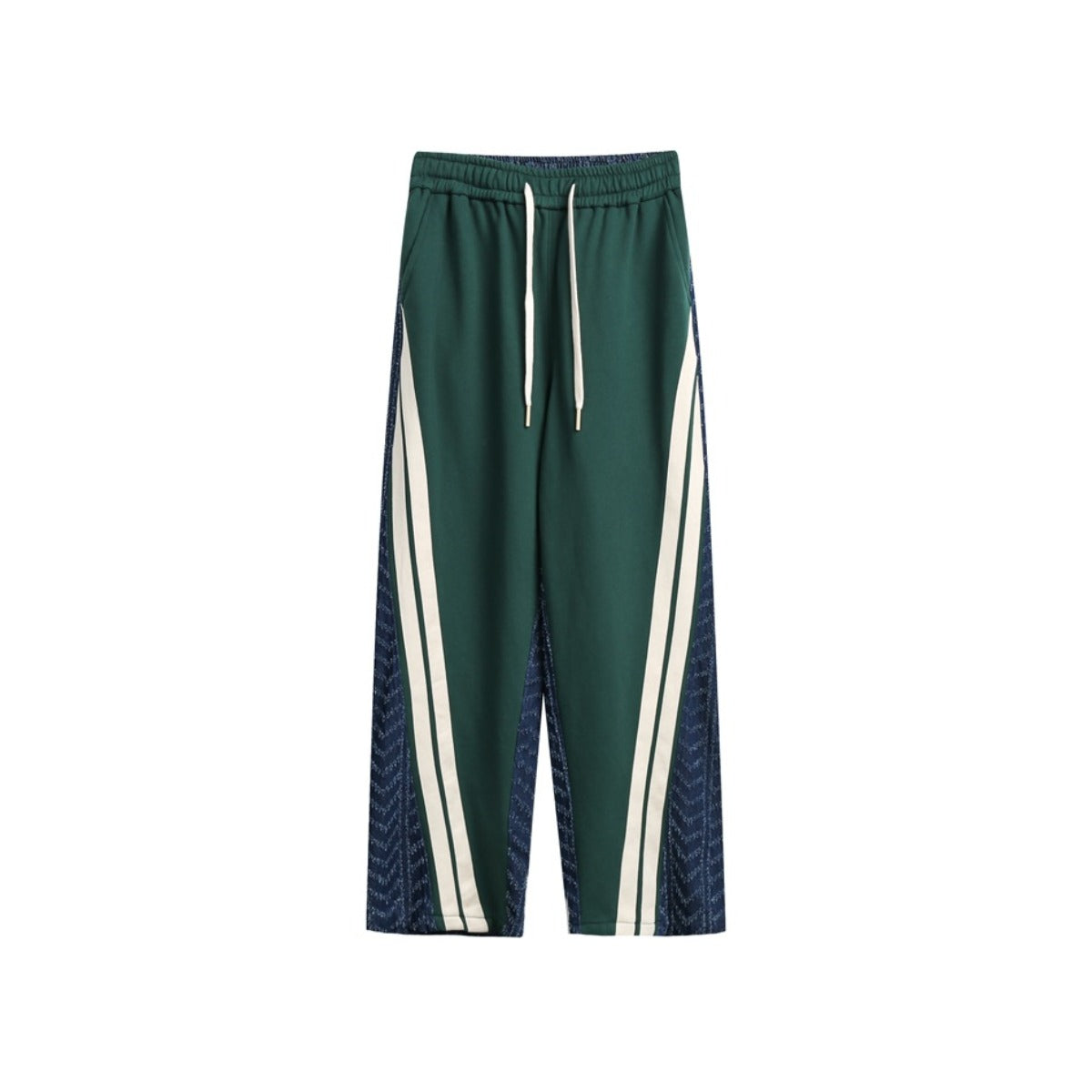 Unisex Sweatpants Stitching Casual Trousers for Men and Women