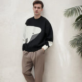 Men Sweater Autumn and Winter Leisure Loose