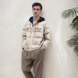 Men Jacket Cotton-Padded Coat Men's Winter Leisure