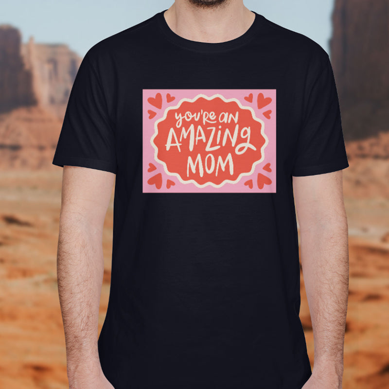 Valentine's Day T-Shirts Couple Love Print Sweet Style