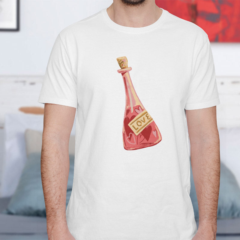 Valentine's Day T-Shirts Couple Love Print Sweet Style