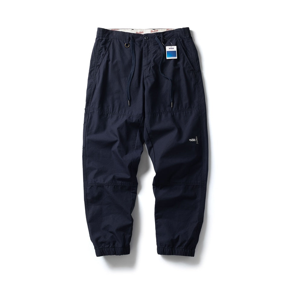 Unisex Sweatpants Retro Loose Straight Men