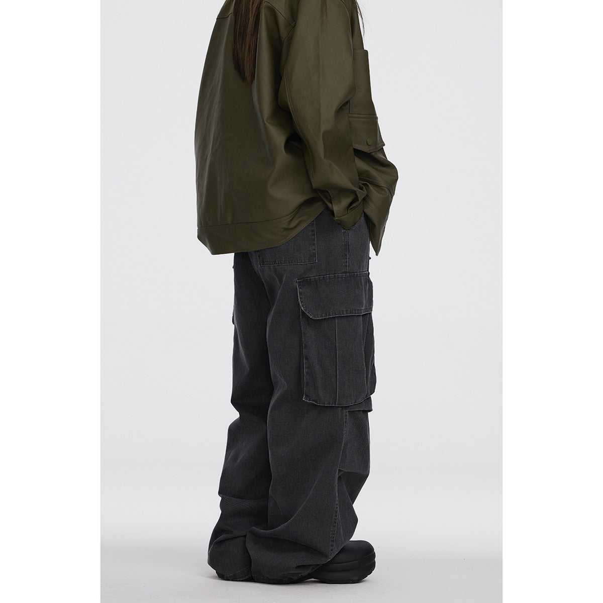 Unisex Sweatpants Loose Straight Men