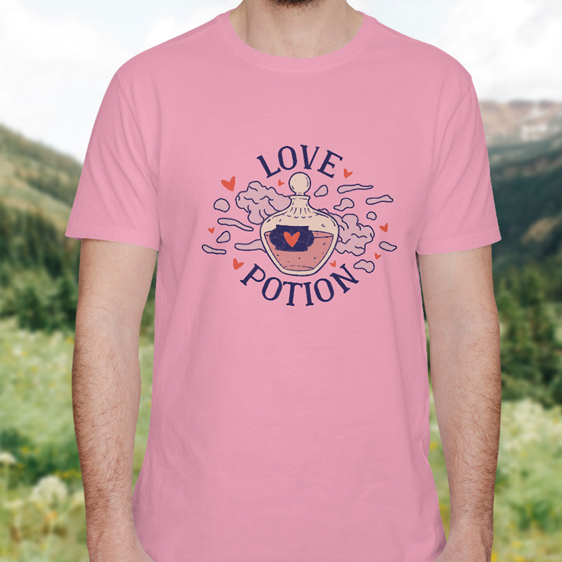 Valentine's Day T-Shirts Couple Love Print Sweet Style