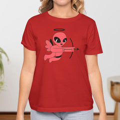 Valentine's Day T-Shirts Couple Love Print Sweet Style