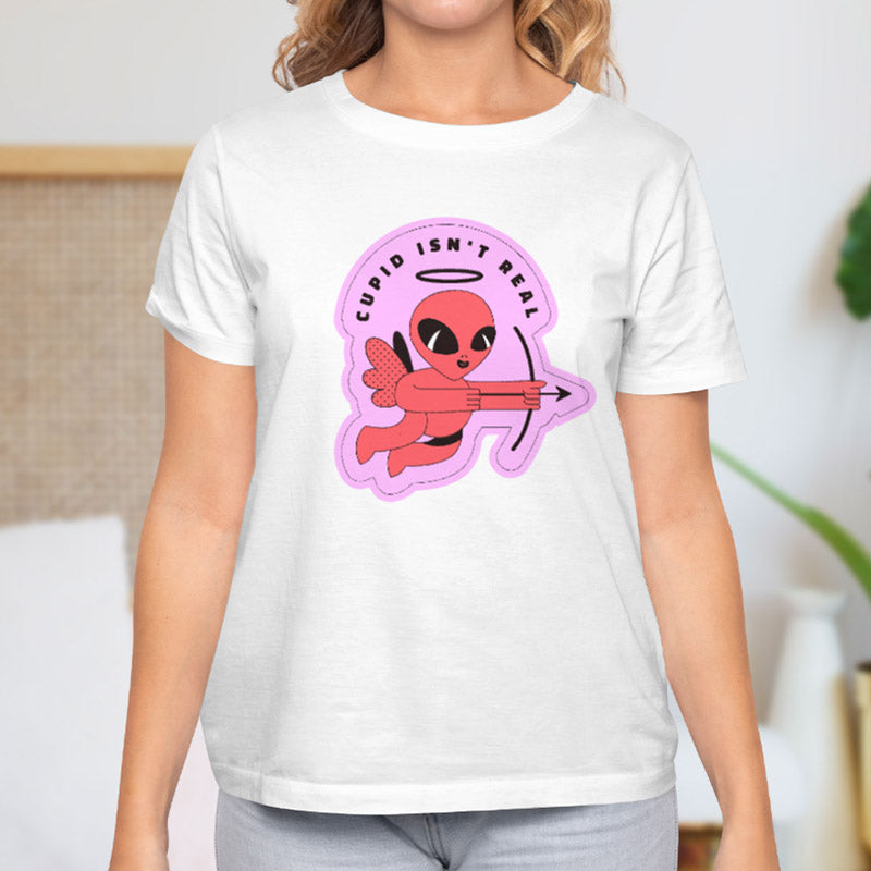 Valentine's Day T-Shirts Couple Love Print Sweet Style