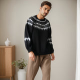 Men Sweater Spring and Autumn Men's Pullover Sweater