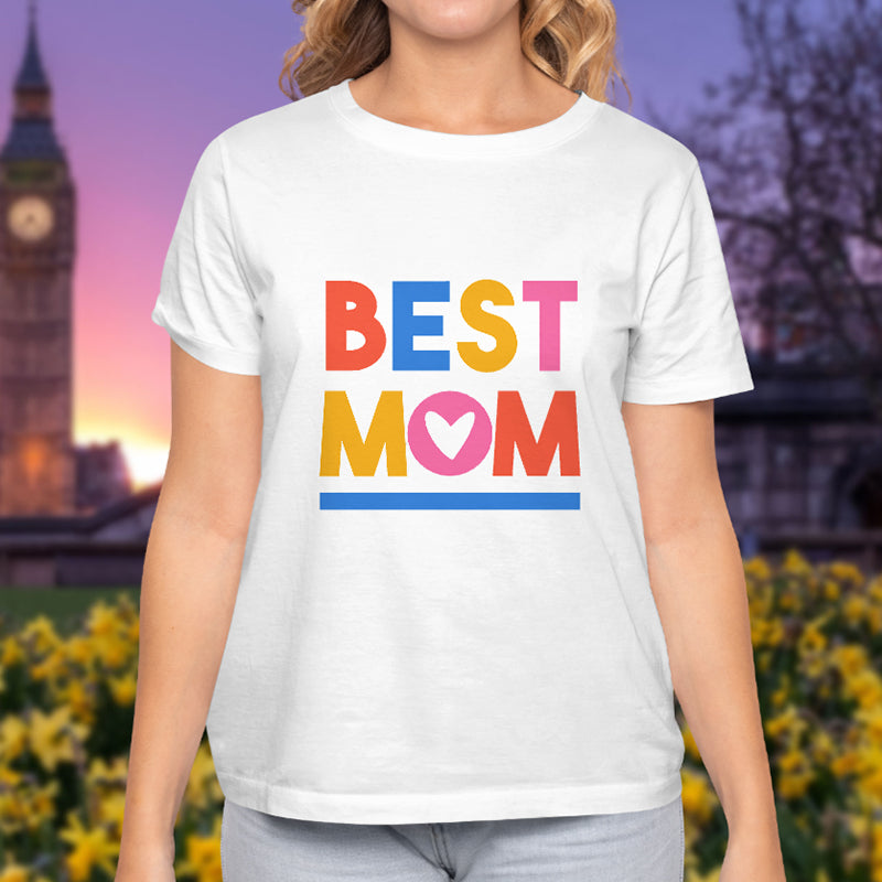 Valentine's Day T-Shirts Couple Love Print Sweet Style