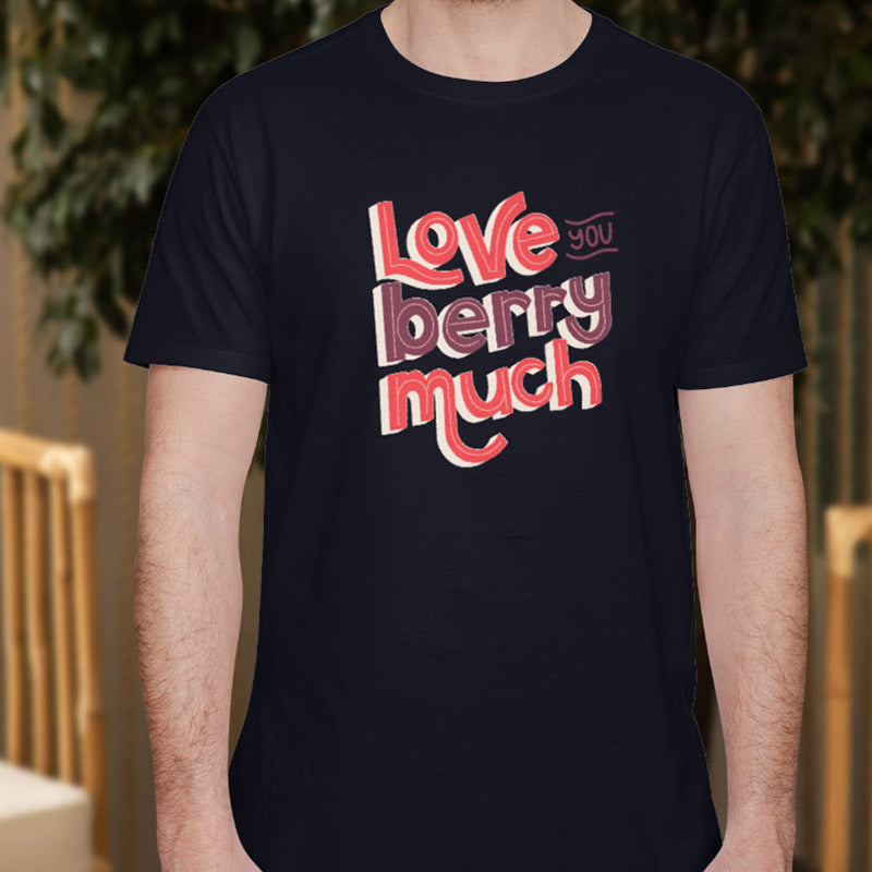 Valentine's Day T-Shirts Couple Love Print Sweet Style