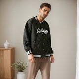 Men Jacket Baseball Uniform Cotton Clothes Fashion