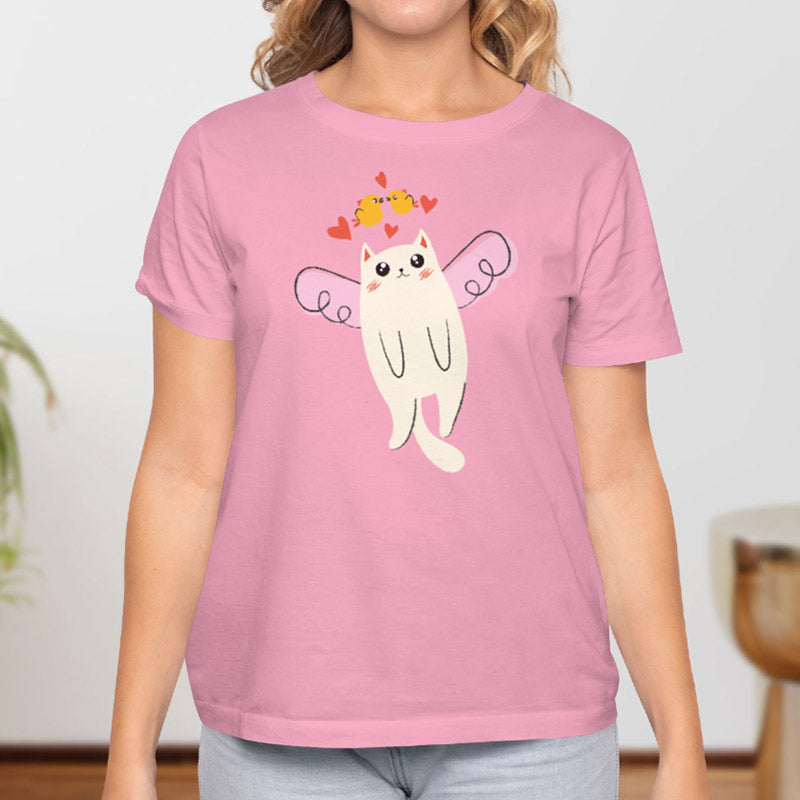 Valentine's Day T-Shirts Couple Love Print Sweet Style
