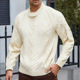 Men Sweater Winter Embroidery Cardigan