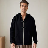 Mens Hoodie Jacket Spring and Autumn Jacket Men