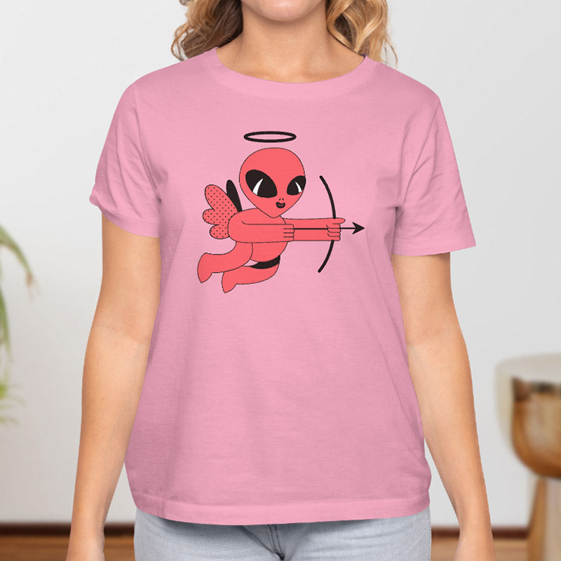Valentine's Day T-Shirts Couple Love Print Sweet Style