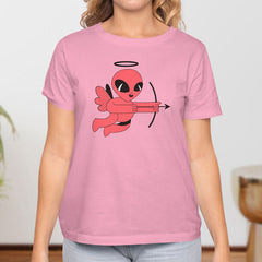 Valentine's Day T-Shirts Couple Love Print Sweet Style