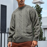 Men Sweater Winter Embroidery Cardigan