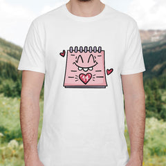 Valentine's Day T-Shirts Couple Love Print Sweet Style
