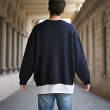 Men Sweater Loose Sweater Autumn and Winter